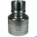 Dixon DQC H Industrial Interchange High Volume Female Plug, 2-1/2-8 Nominal, Female NPTF, Steel H20F20